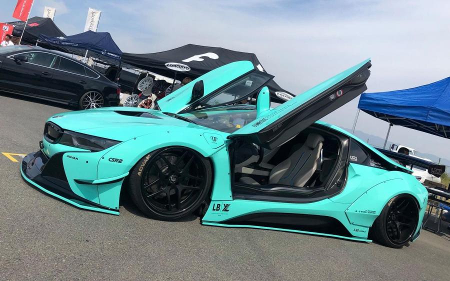 BMW i8 by Liberty Walk on Forgiato Wheels (Dieci-ECL) 2019 года
